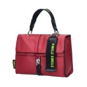 Chloe Satchel Tas met Afneembare Band Rebelle , Red , Dames