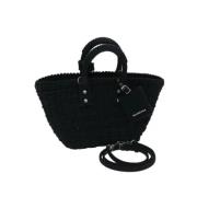 Pre-owned Canvas handbags Balenciaga Vintage , Black , Dames