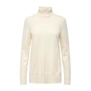 Hoge hals trui vrouwen grijs Only , Beige , Dames