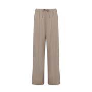 Alamaro Grijze Broek Marella , Beige , Dames