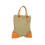 Pre-owned Canvas prada-bags Prada Vintage , Orange , Dames