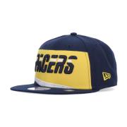 Indiana Pacers Platte Klep Pet New Era , Blue , Unisex