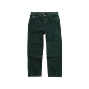 Groene Klassieke Denim Broek Rassvet , Green , Heren