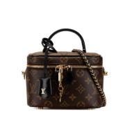 Pre-owned Canvas louis-vuitton-bags Louis Vuitton Vintage , Brown , Da...