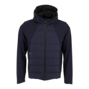 Blauwe Winter Hybride Hoodie Jas RRD , Blue , Heren