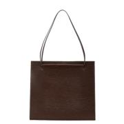 Pre-owned Leather louis-vuitton-bags Louis Vuitton Vintage , Brown , D...