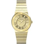 Dameshorloge Greca Logo bicolor 38 mm Vevh00620 Versace , Yellow , Dam...