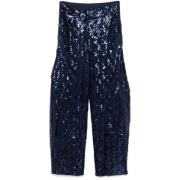 Paillet Riem Marineblauwe Cargo Broek Rotate Birger Christensen , Blue...