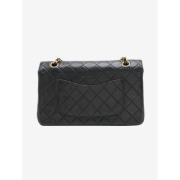 Pre-owned Leather chanel-bags Chanel Vintage , Black , Dames