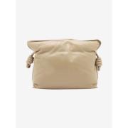 Pre-owned Leather shoulder-bags Loewe Pre-owned , Beige , Dames