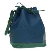 Pre-owned Leather louis-vuitton-bags Louis Vuitton Vintage , Blue , Da...