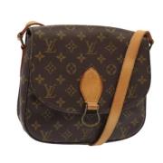 Pre-owned Canvas louis-vuitton-bags Louis Vuitton Vintage , Brown , Da...