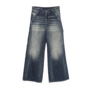 Stijlvolle Denim Jeans Diesel , Blue , Dames