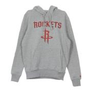 Team Logo Hoodie Licht Grijs New Era , Gray , Heren