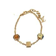 Pre-owned Metal louis-vuitton-jewelry Louis Vuitton Vintage , Yellow ,...