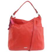 Pre-owned Leather handbags Coach Pre-owned , Red , Dames