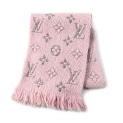 Pre-owned Silk scarves Louis Vuitton Vintage , Pink , Dames