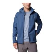 Softshell Wandelen Jas Dark Mountain Columbia , Blue , Heren