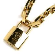 Pre-owned Metal necklaces Louis Vuitton Vintage , Yellow , Dames