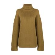 Groene Casual Wollen Sweater Grace The Attico , Green , Dames