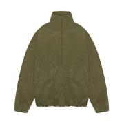 Ripstop Halfzip Pullover Militaire Stijl Fear Of God , Green , Heren