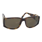 Pre-owned Plastic sunglasses Chanel Vintage , Black , Dames