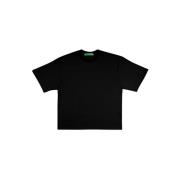 Chaos Black Boxy Tee Garment Workshop , Black , Heren