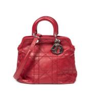 Pre-owned Leather dior-bags Dior Vintage , Red , Dames