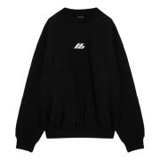 Crewneck Sweatshirt Balenciaga , Black , Dames