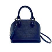 Pre-owned Leather louis-vuitton-bags Louis Vuitton Vintage , Blue , Da...