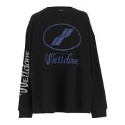 Zwarte Sweater Collectie We11Done , Black , Heren