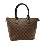 Pre-owned Canvas louis-vuitton-bags Louis Vuitton Vintage , Brown , Da...