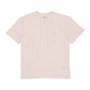 Essentiële Pinstripe Tee T-shirt Karl Kani , Beige , Heren