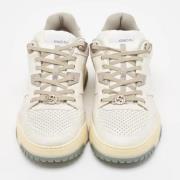 Pre-owned Leather sneakers Gucci Vintage , White , Dames