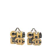 Pre-owned Metal chanel-jewelry Chanel Vintage , Beige , Dames