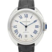 Pre-owned Metal watches Cartier Vintage , Gray , Heren