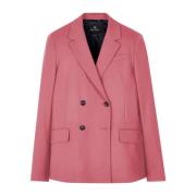 Blazer Jas voor Stijlvolle Look PS By Paul Smith , Purple , Dames