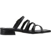 Modieuze Sliders voor Vrouwen Alpe , Black , Dames