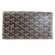 Pre-owned Leather wallets Goyard Vintage , Multicolor , Dames