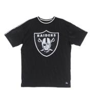 NFL Taping Oversized Tee Zwart New Era , Black , Heren