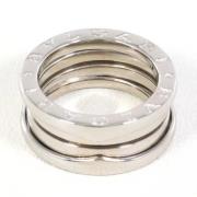 Pre-owned Metal rings Bvlgari Vintage , Gray , Dames