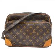 Pre-owned Fabric louis-vuitton-bags Louis Vuitton Vintage , Brown , Da...