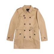 Kameel Waterdichte Trenchcoat Gianni Lupo , Brown , Heren