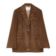 Corduroy Blazer dagmar , Brown , Dames