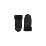 Puffer Fleece Mittens Accessoires Handschoenen Rains , Black , Unisex