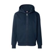 Blauwe Zip Hoodie Sweater Colmar , Blue , Heren