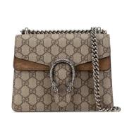 Pre-owned Plastic gucci-bags Gucci Vintage , Beige , Dames