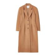 Stijlvolle Cinched Coat dagmar , Brown , Dames