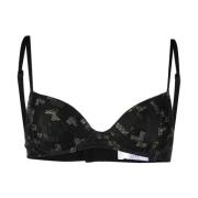 Bloemenkant Lingerie Set Eres , Black , Dames