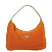 Pre-owned Fabric prada-bags Prada Vintage , Orange , Dames